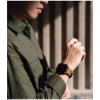 Ремешок Uniq Straden Waterproof Leather/Silicone для Apple Watch 42-44-45-49 мм, коричневый в рассрочку без первоначального взноса и переплат