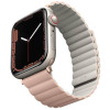 Ремешок Uniq Revix reversible Magnetic для Apple Watch 42-44-45-49 мм, розовый/бежевый