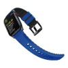 Ремешок Uniq Linus Airosoft silicone strap для Apple Watch 42-44-45-49 мм, синий в рассрочку без первоначального взноса и переплат