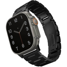 Ремешок Uniq OSTA Steel Strap для Apple Watch 42-44-45-49 мм, черный