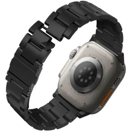 Ремешок Uniq OSTA Steel Strap для Apple Watch 42-44-45-49 мм, черный