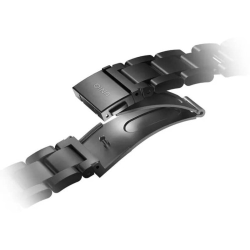 Ремешок Uniq OSTA Steel Strap для Apple Watch 42-44-45-49 мм, черный в рассрочку без первоначального взноса и переплат