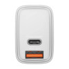 Сетевое зарядное устройство EnergEA Ampcharge PS33 USB-C + USB-A, PD, 33Вт, белый в рассрочку без первоначального взноса и переплат