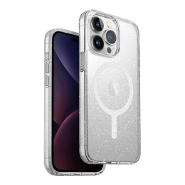 Чехол для iPhone 15 Pro Uniq Lifepro Xtreme Tinsel MagSafe (прозрачный)