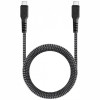 Кабель EnergEA FibraTough USB-C to USB-C 5A 1.5м, черный