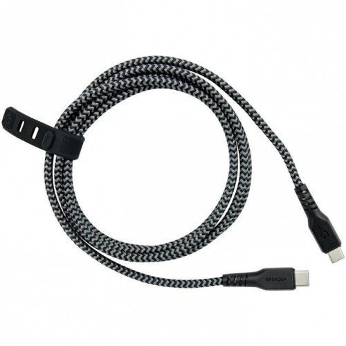 Кабель EnergEA FibraTough USB-C to USB-C 5A 1.5м, черный в рассрочку без первоначального взноса и переплат