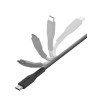 Кабель EnergEA FLOW USB-C to USB-C 5A 1.5м, черный в рассрочку без первоначального взноса и переплат