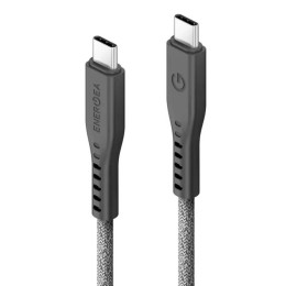 Кабель EnergEA FLOW USB-C to USB-C 5A 1.5м, черный