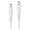 Кабель EnergEA FLOW USB-C to USB-C 5A 1.5м, белый в рассрочку без первоначального взноса и переплат