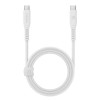 Кабель EnergEA FLOW USB-C to USB-C 5A 1.5м, белый