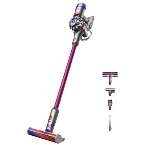 Пылесос Dyson V8 Slim Fluffy Extra SV10K fuchsia в рассрочку без первоначального взноса и переплат