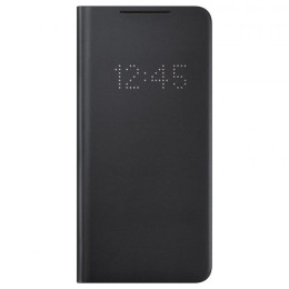 Чехол-книга Samsung Galaxy S21 Plus LED View Cover Black