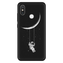 Чехол Xiaomi Redmi Note 7 Силикон Cosmonaut
