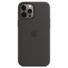 Чехол iPhone 12 Pro Max Silicone Case MagSafe Black в рассрочку без первоначального взноса и переплат
