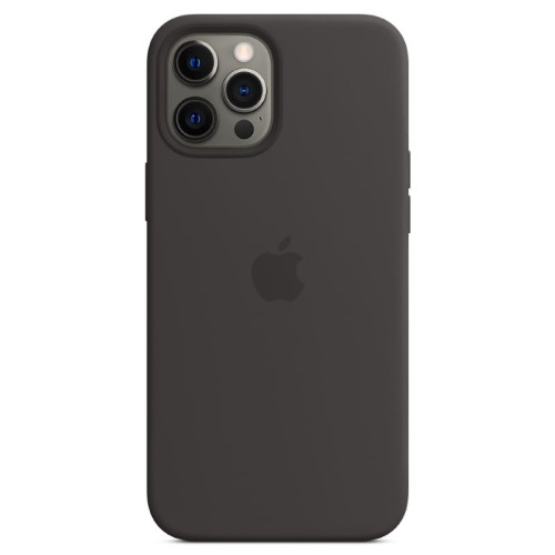Чехол iPhone 12 Pro Max Silicone Case MagSafe Black в рассрочку без первоначального взноса и переплат