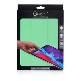 Чехол iPad Pro 12.9 (2020) Gurdini Leather Pen Slot Mint