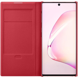 Чехол Samsung Note 10 LED View Cover Red