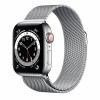 Apple Watch S6 40mm (Cellular) Silver Stainless Steel Case / Silver Milanese Loop в рассрочку