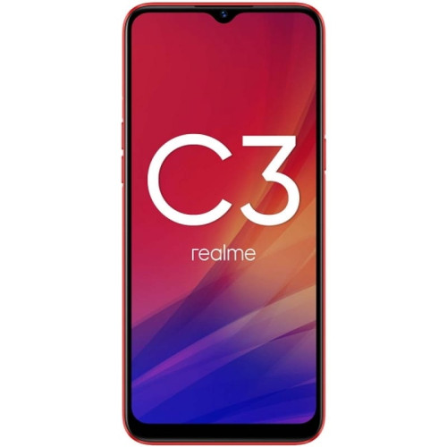 Realme C3 3/32GB Blazing Red в рассрочку без первоначального взноса и переплат