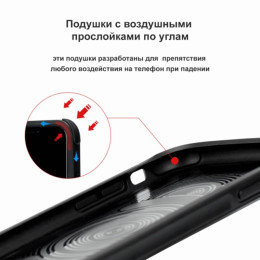Чехол iPhone XS Max Pitaka MagEZ Case Pro (Противоударный) Черно-Серый (в полоску)/Кевлар (арамид)