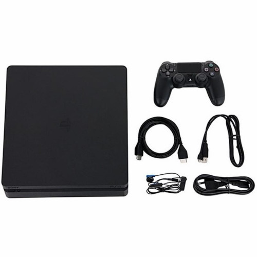 Sony PlayStation 4 Slim 1TB Jet Black в рассрочку без первоначального взноса и переплат