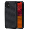 Чехол iPhone 11 Pitaka MagEZ Case (Противоударный) Черно-Серый/Кевлар (арамид) в рассрочку