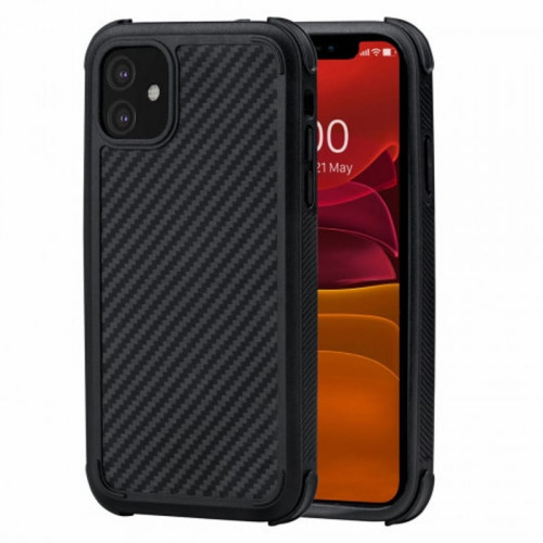 Чехол iPhone 11 Pitaka MagEZ Case (Противоударный) Черно-Серый/Кевлар (арамид) в рассрочку без первоначального взноса и переплат