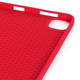 Чехол iPad Pro 12.9 (2020) Gurdini Leather Pen Slot Red