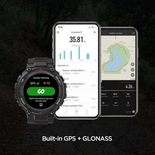 Xiaomi Amazfit T-Rex Khaki в рассрочку без первоначального взноса и переплат