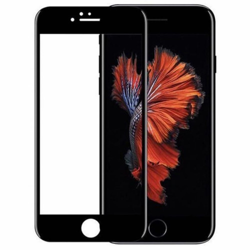 Защитное стекло 3D для iPhone 6 Plus/6S Plus Черное Матовое в рассрочку без первоначального взноса и переплат