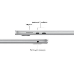 Ноутбук Apple MacBook Air 15" M3 8c CPU, 10c GPU 8/512GB Silver (2024)