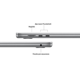 Ноутбук Apple MacBook Air 15" M3 8c CPU, 10c GPU 8/512GB Space Gray (2024)