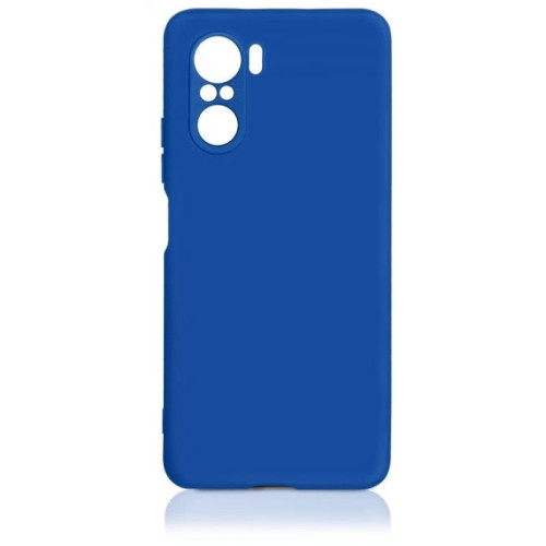 Чехол Poco F3 Silicone Dark Blue в рассрочку без первоначального взноса и переплат
