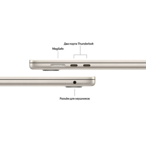 Ноутбук Apple MacBook Air 13" M3 8c CPU, 10c GPU 16/512GB Starlight (2024) в рассрочку без первоначального взноса и переплат