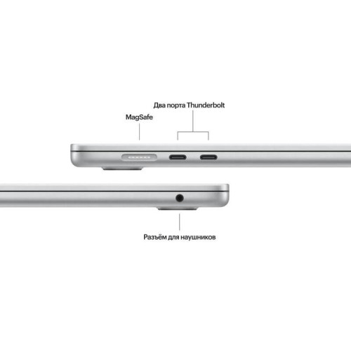 Ноутбук Apple MacBook Air 13" M3 8c CPU, 10c GPU 16/512GB Silver (2024) в рассрочку без первоначального взноса и переплат