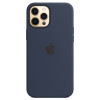 Чехол iPhone 12 Pro Max Silicone Case MagSafe Deep Navy в рассрочку