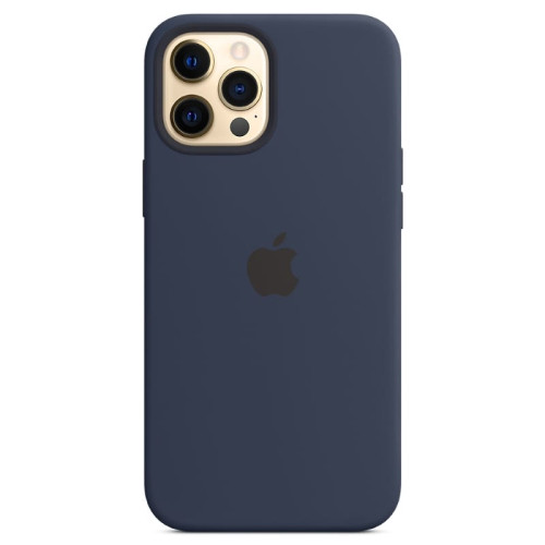 Чехол iPhone 12 Pro Max Silicone Case MagSafe Deep Navy в рассрочку без первоначального взноса и переплат
