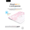 Чехол-накладка Gurdini для Macbook Air 13.6" (A2681) пластик, розовый мрамор в рассрочку без первоначального взноса и переплат