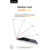 Чехол-накладка Gurdini для Macbook Air 13.6" (A2681) пластик, розовый мрамор в рассрочку без первоначального взноса и переплат