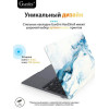 Чехол-накладка Gurdini для Macbook Air 13.6" (A2681) пластик, бело-голубой в рассрочку без первоначального взноса и переплат