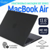 Чехол-накладка Gurdini для Macbook Air 13.6" (A2681) Textured Dot Series Black в рассрочку без первоначального взноса и переплат