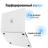 Чехол-накладка Gurdini для Macbook Air 13.6" (A2681) Textured Dot Series White в рассрочку без первоначального взноса и переплат