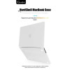 Чехол-накладка Gurdini для Macbook Air 13.6" (A2681) пластик, белый в рассрочку без первоначального взноса и переплат