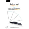 Чехол-накладка Gurdini для Macbook Air 13.6" (A2681) пластик, белый в рассрочку без первоначального взноса и переплат