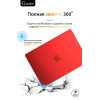 Чехол-накладка Gurdini для Macbook Air 13.6" (A2681) пластик, красный в рассрочку без первоначального взноса и переплат