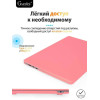 Чехол-накладка Gurdini для Macbook Air 13.6" (A2681) пластик, красный каркаде в рассрочку без первоначального взноса и переплат
