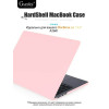 Чехол-накладка Gurdini для Macbook Air 13.6" (A2681) пластик, светло-розовый в рассрочку без первоначального взноса и переплат