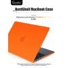 Чехол-накладка Gurdini для Macbook Air 13.6" (A2681) пластик, оранжевый в рассрочку без первоначального взноса и переплат