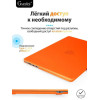 Чехол-накладка Gurdini для Macbook Air 13.6" (A2681) пластик, оранжевый в рассрочку без первоначального взноса и переплат