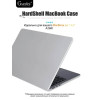 Чехол-накладка Gurdini для Macbook Air 13.6" (A2681) пластик, серебристый в рассрочку без первоначального взноса и переплат
